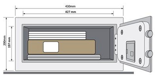 ΧΡΗΜΑΤΟΚΙΒΩΤΙΟ YALE  YLG/200/DB1