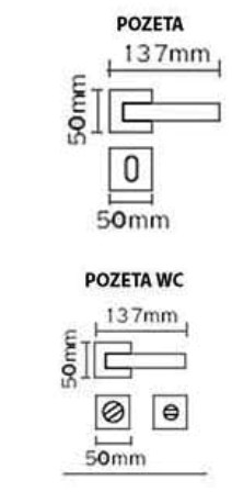 ΠΟΜΟΛΟ ΠΟΡΤΑΣ VIO 06.803 ΜΑΥΡΟ ΜΑΤ