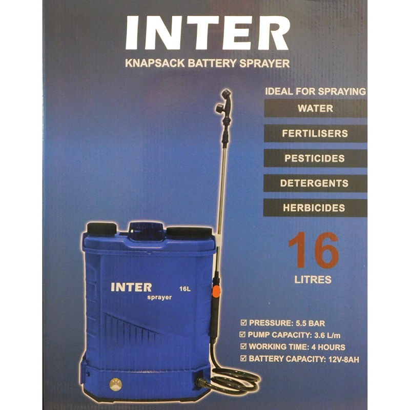 ΨΕΚΑΣΤΗΡΑΣ ΜΠΑΤΑΡΙΑΣ 16Lt INTER